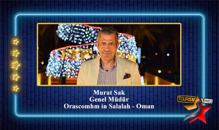 Orascomhm in Salalah – Oman,  Murat Sak,  Otel Genel Müdürü