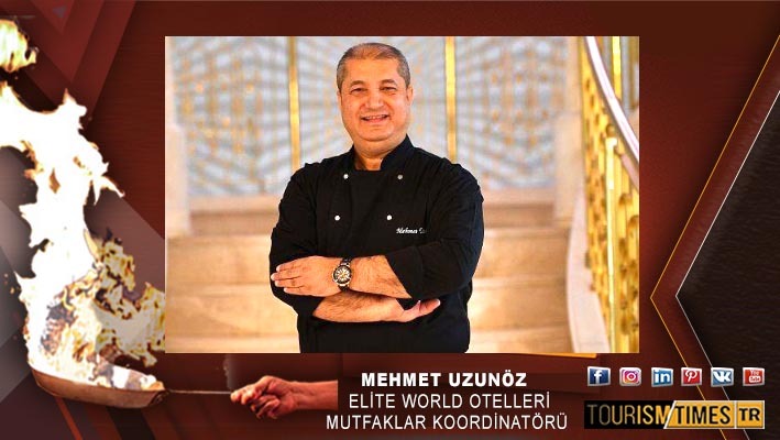 Mehmet Uzunöz , Elite World Otelleri Mutfaklar Koordinatörü oldu