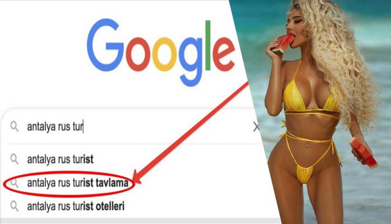 Google’da Rus turistler için en çok aranan sözcük