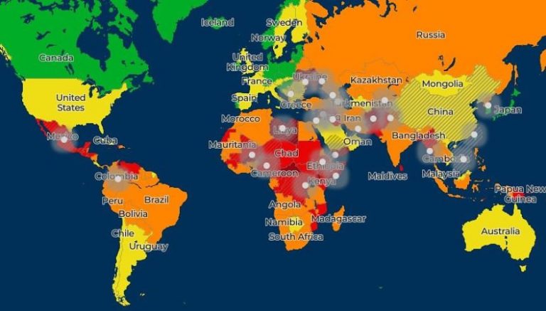 Dünyanın en tehlikeli ülkeleri açıklandı. Türkiye nerede